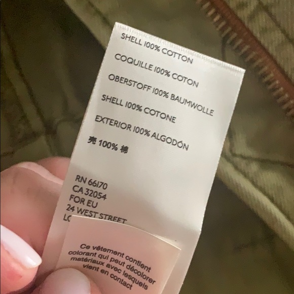 NWT Free People Utility Jacket Size~ Large - Picture 10 of 12